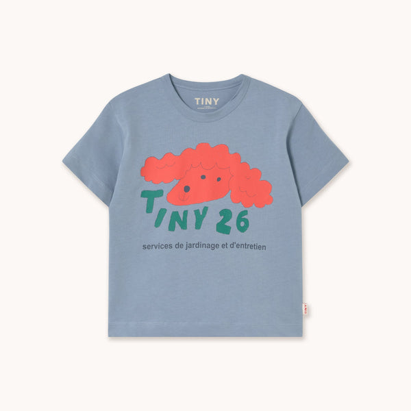 Red Dog Graphic Tee – grey