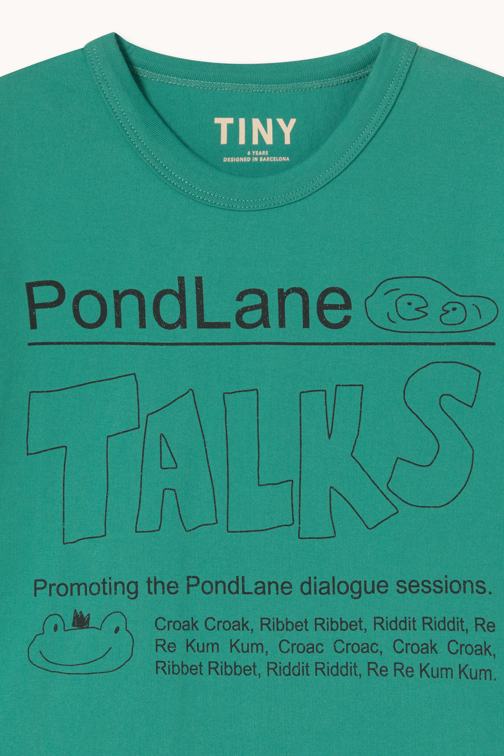 Pondlane Graphic Tee – dark emerald