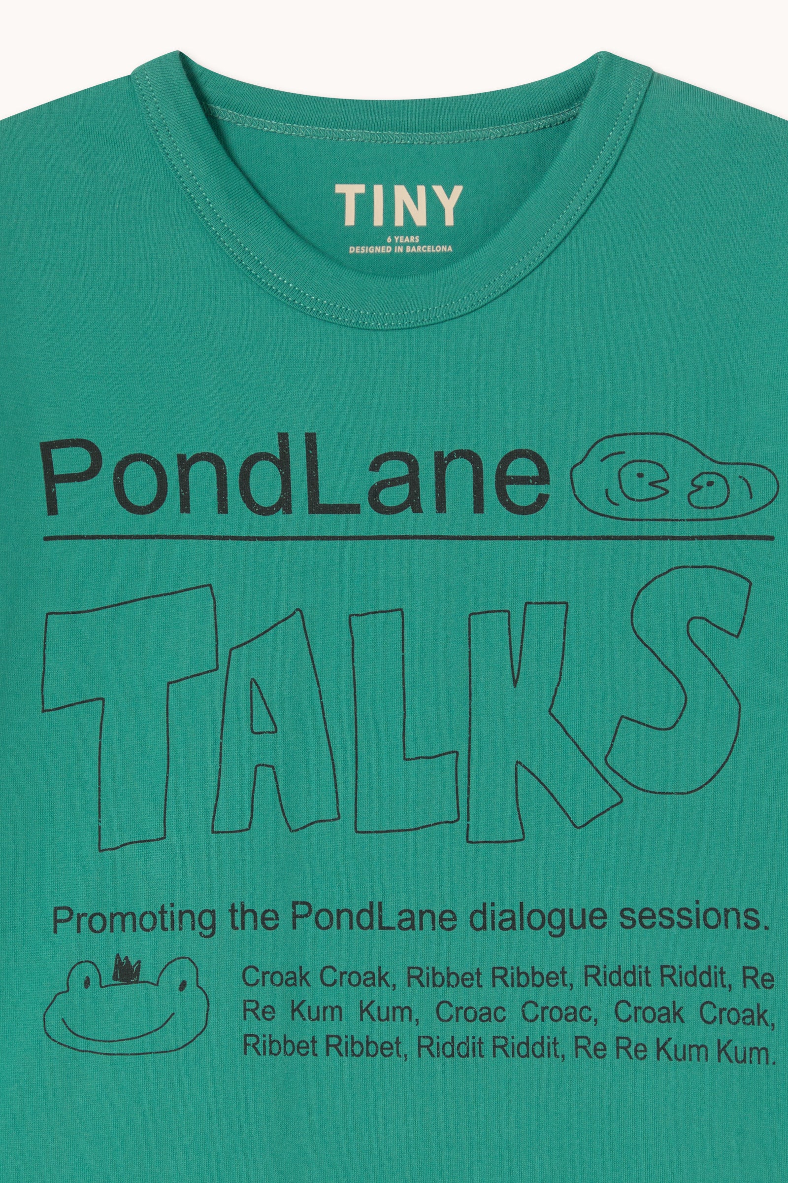 Pondlane Graphic Tee – dark emerald