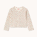 Tiny Roses Rib Kids Jacket – off-white