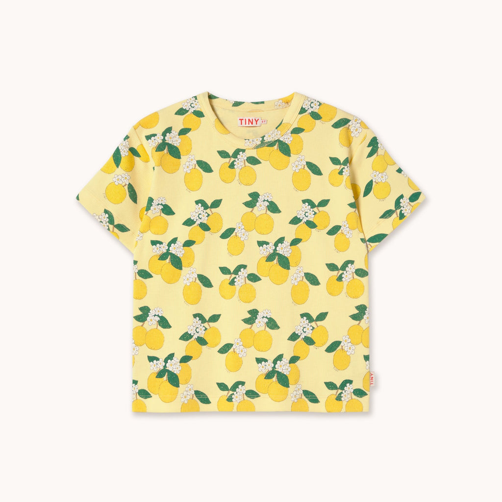 Oranges Rib Tee – mellow yellow
