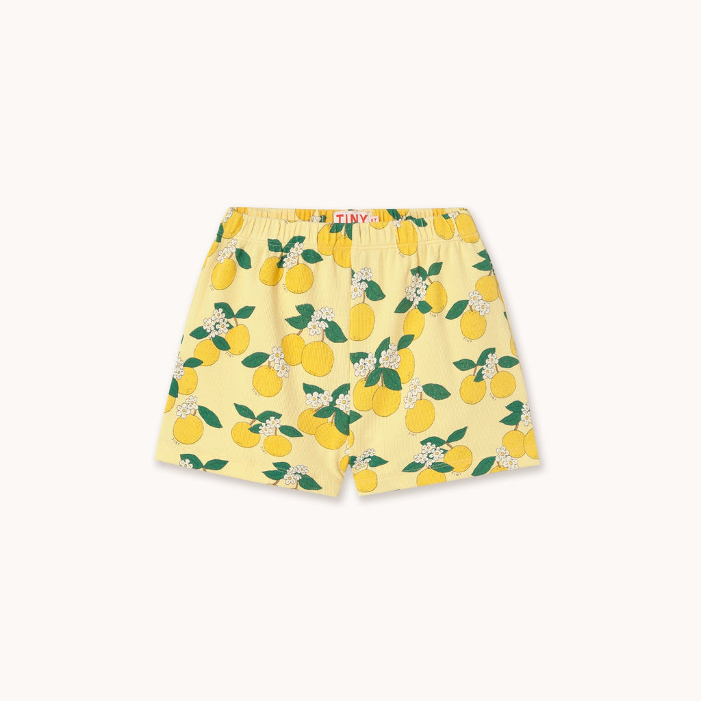 Oranges Rib Short – mellow yellow
