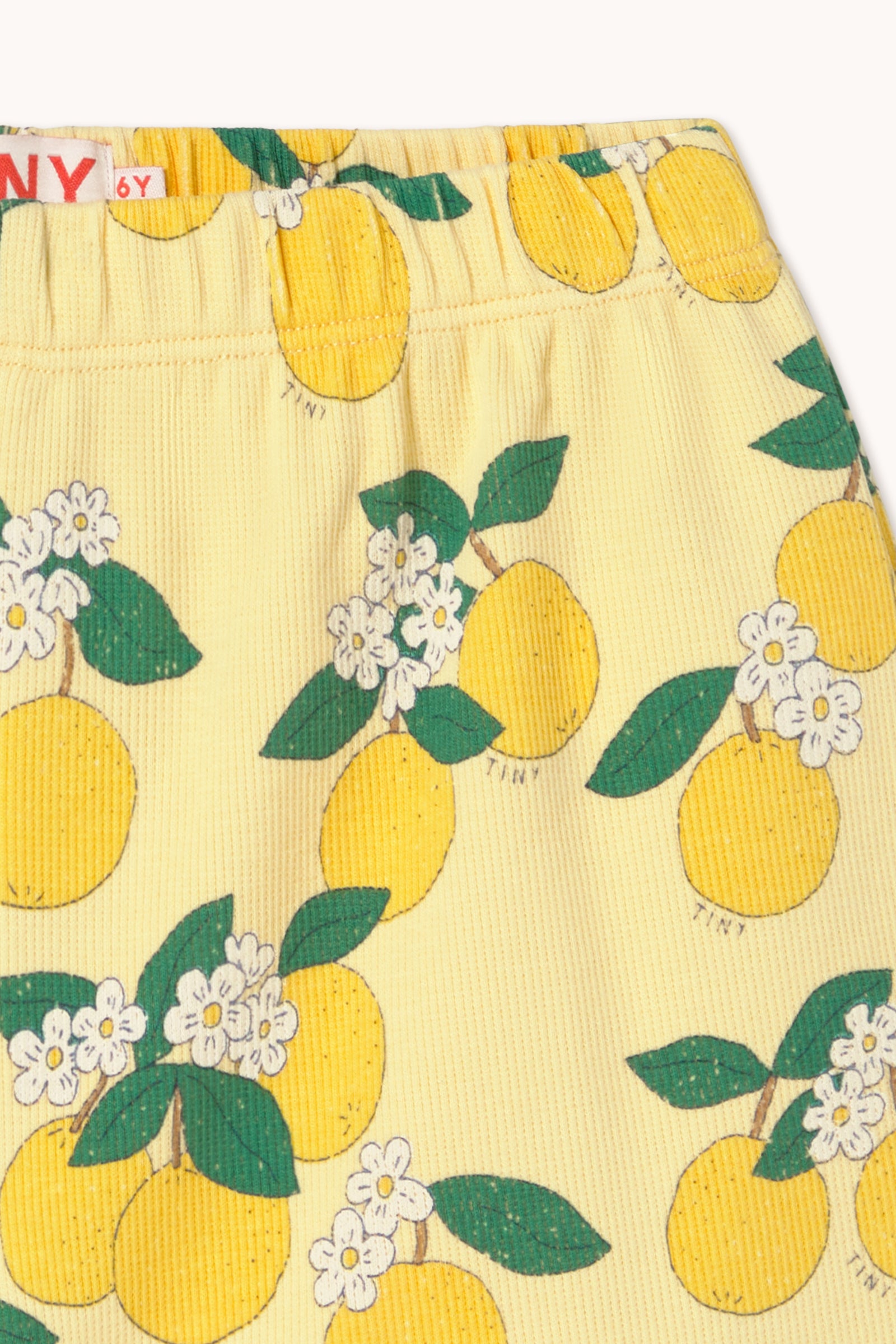Oranges Rib Short – mellow yellow