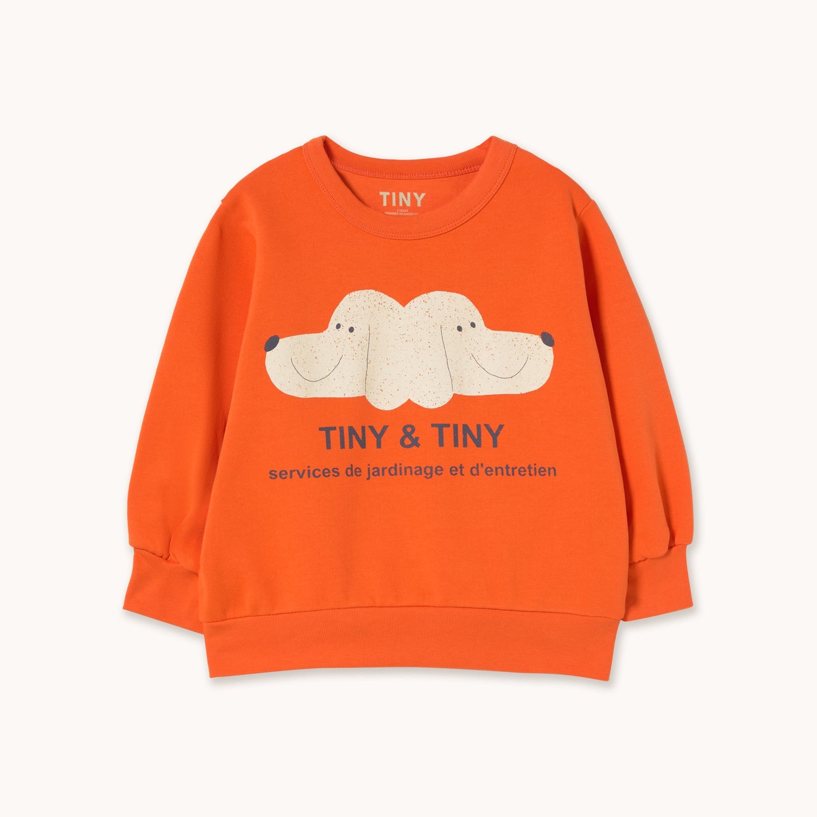 Tiny & Tiny Graphic Sweatshirt – summer red
