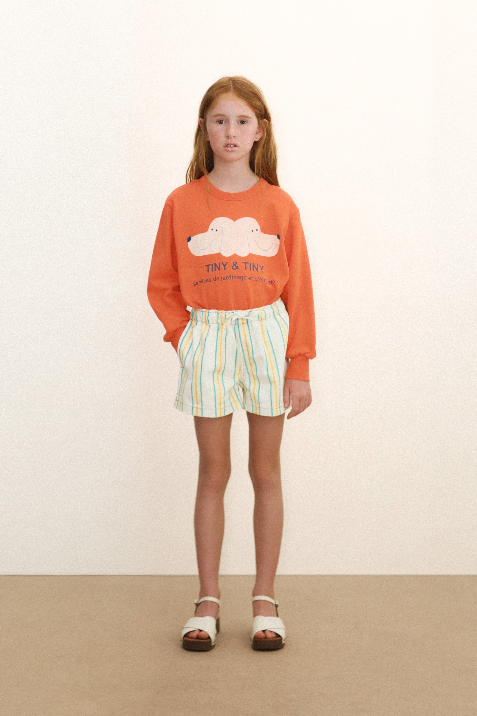 Tiny & Tiny Graphic Sweatshirt – summer red