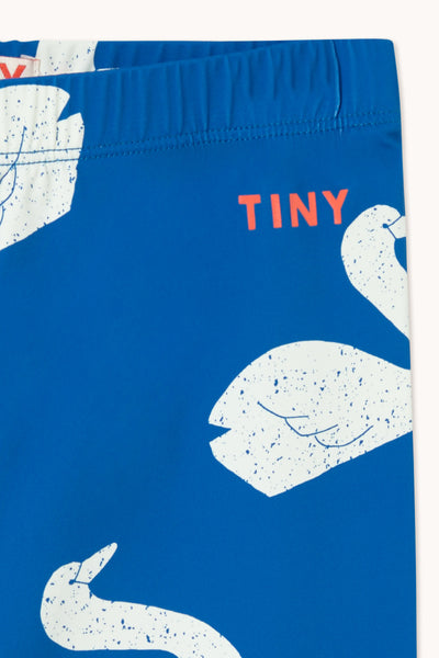 Big Swans Biker Leggings – blue