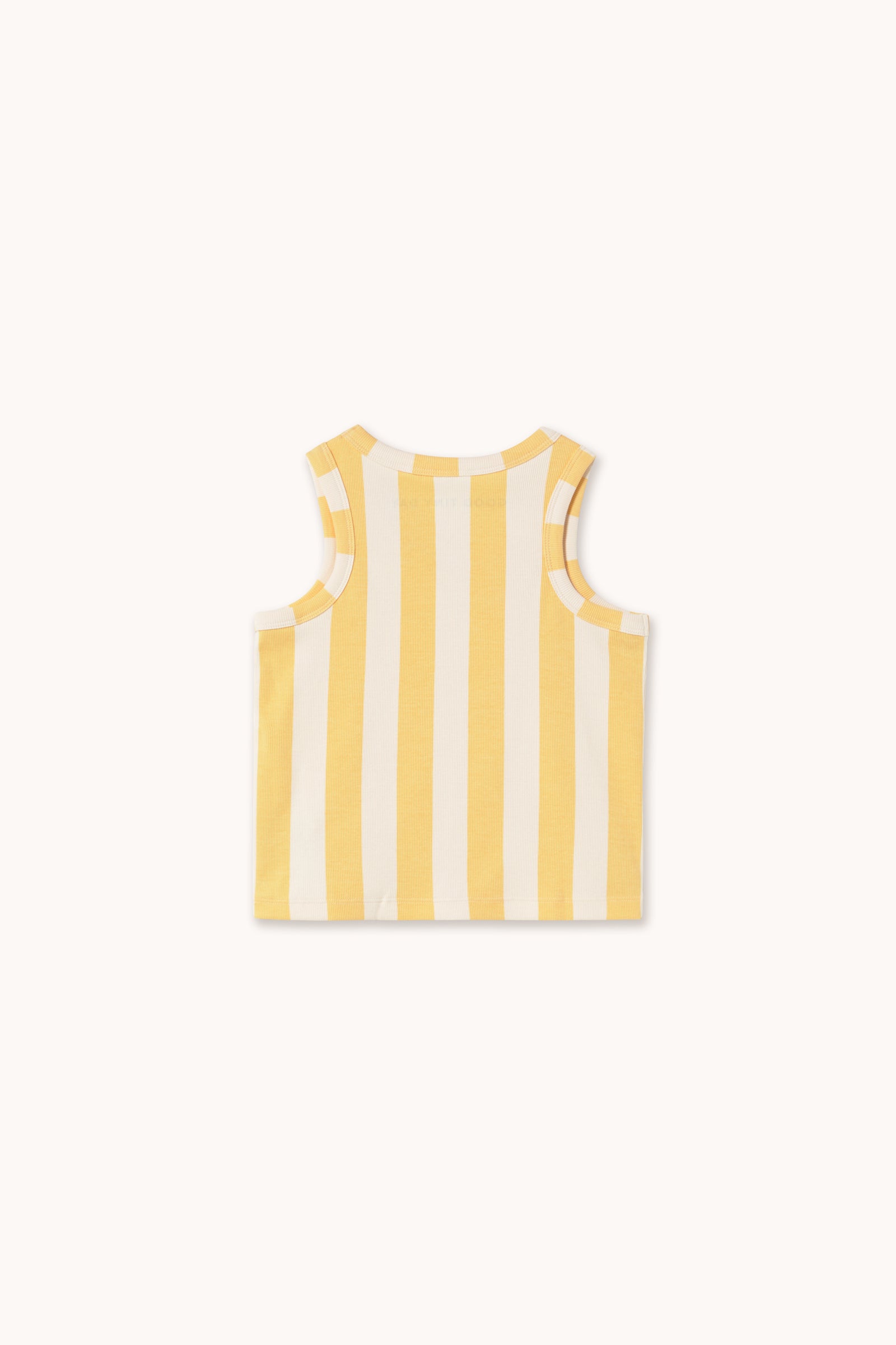 Yellow Stripes Tank Top – dusty yellow
