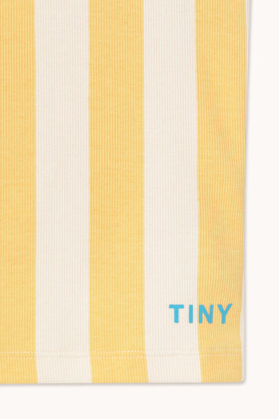 Yellow Stripes Tank Top – dusty yellow