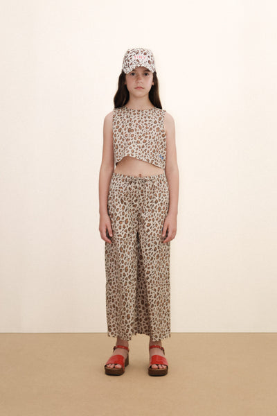 Animal Print Cap – offwhite