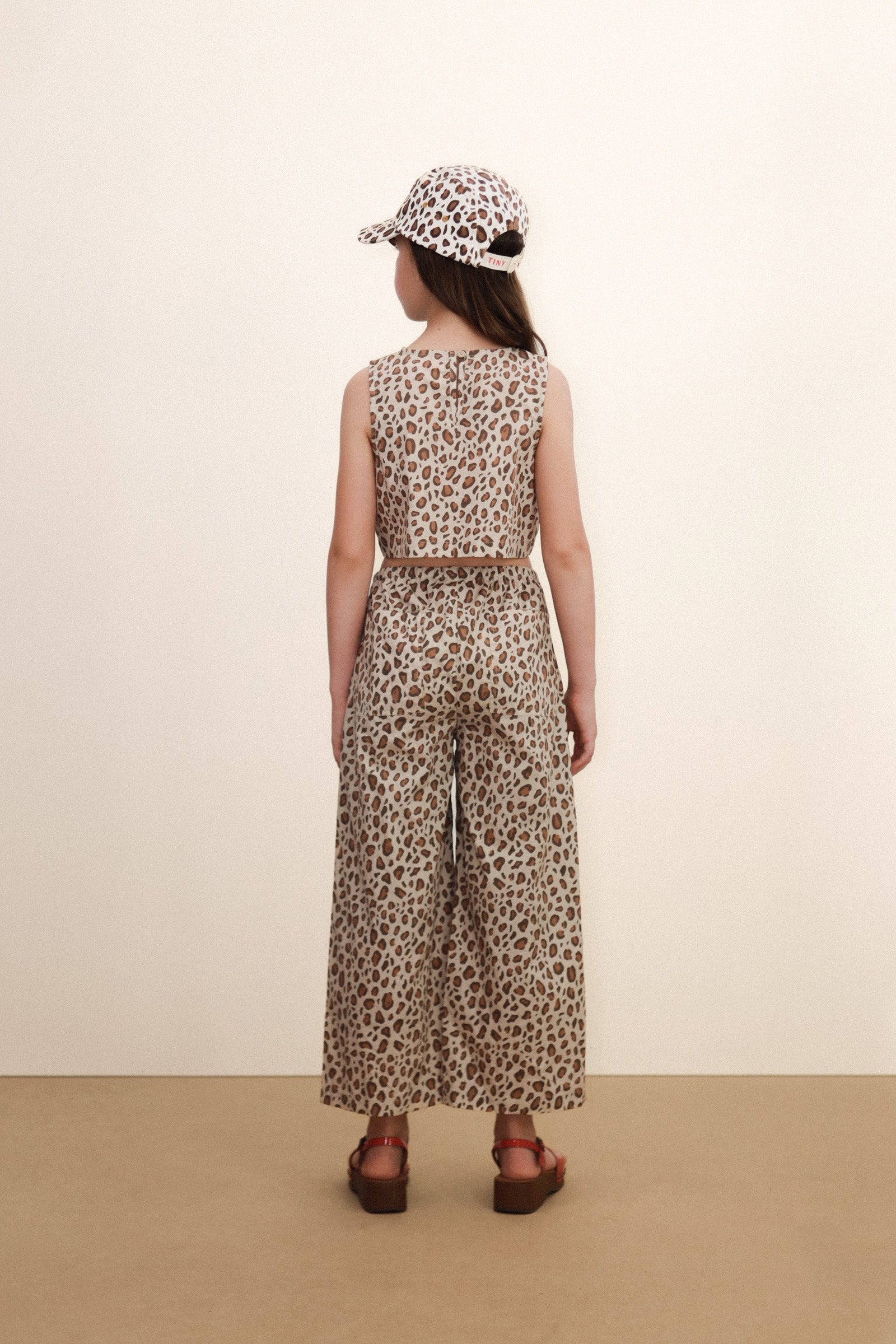 Animal Print Cap – offwhite
