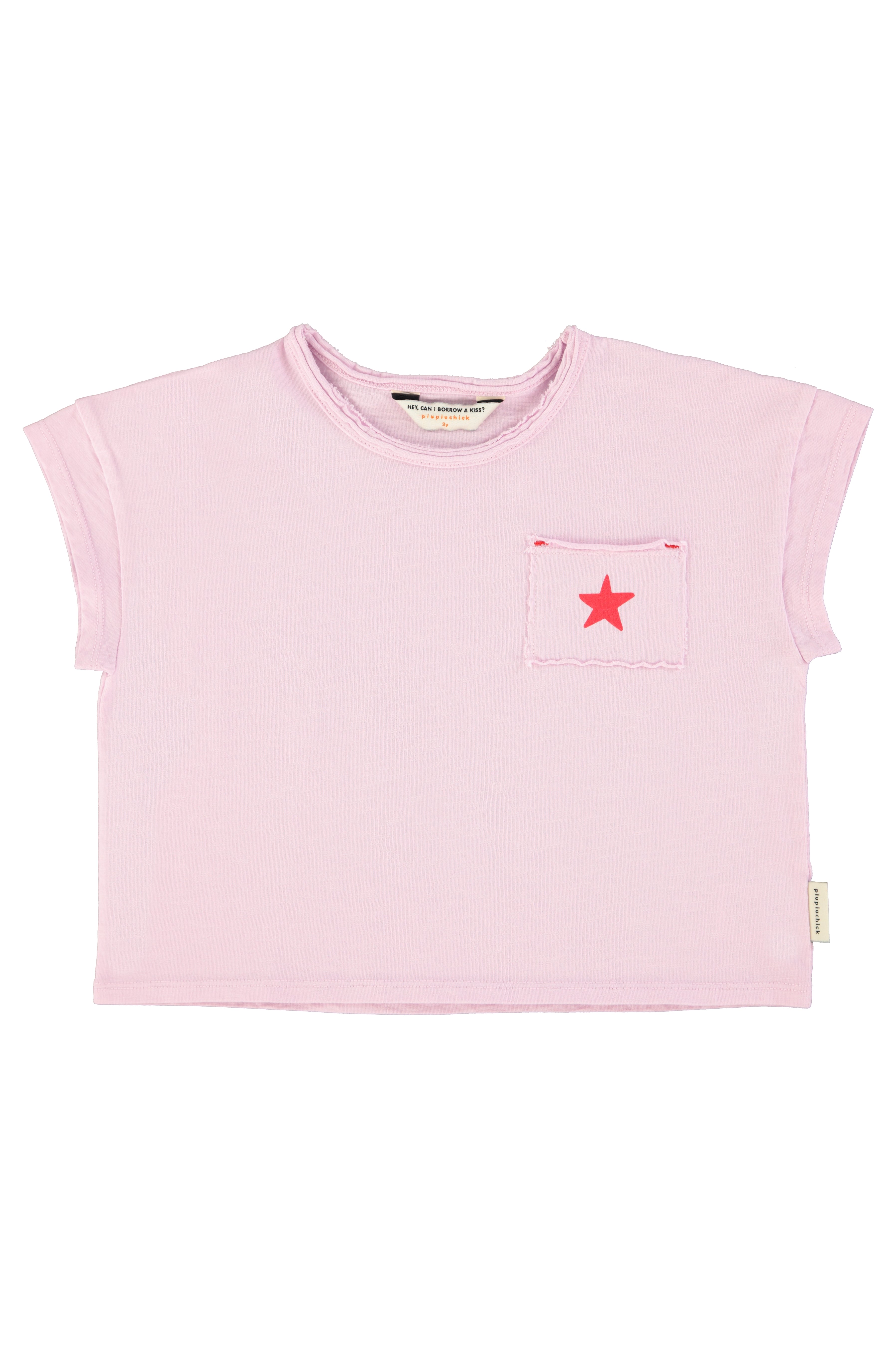 T-Shirt – lilac w/ "A" print