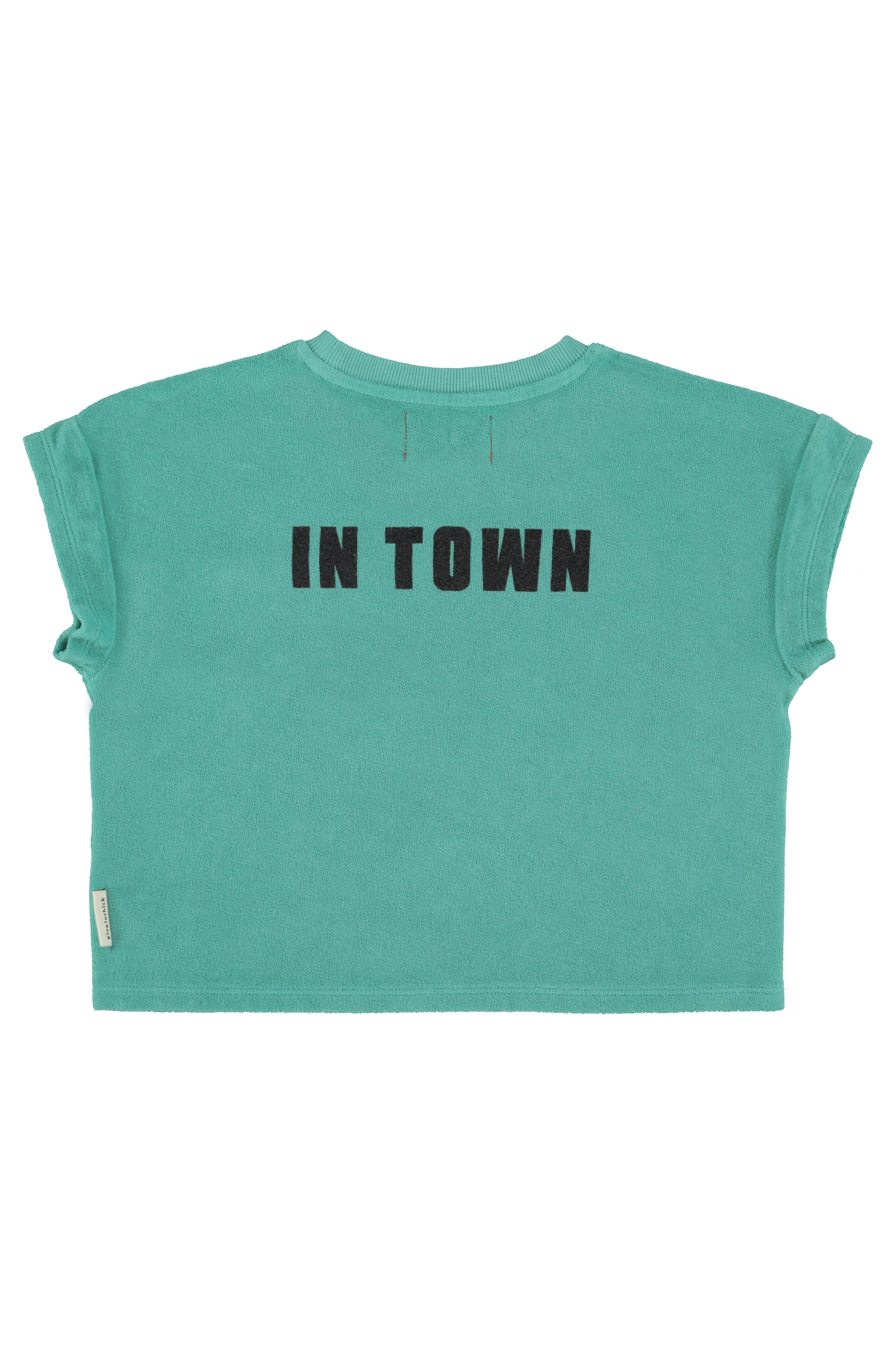 T-Shirt – turquoise w/ "Best Friend" print