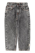 Unisex Trousers – washed black denim