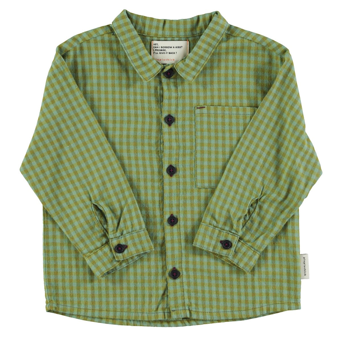Shirt – green checkered
