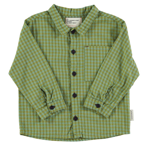 Shirt – green checkered