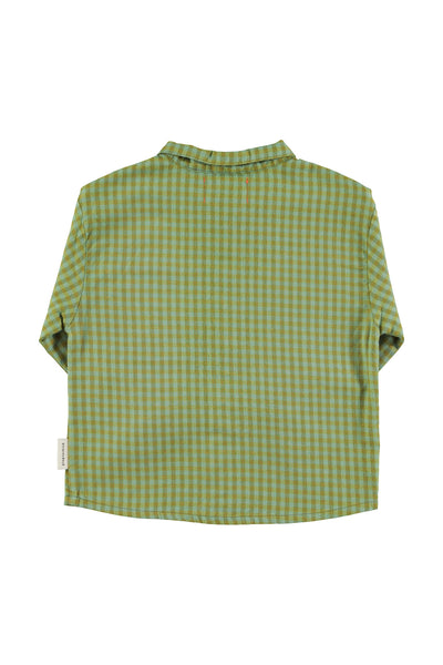 Shirt – green checkered