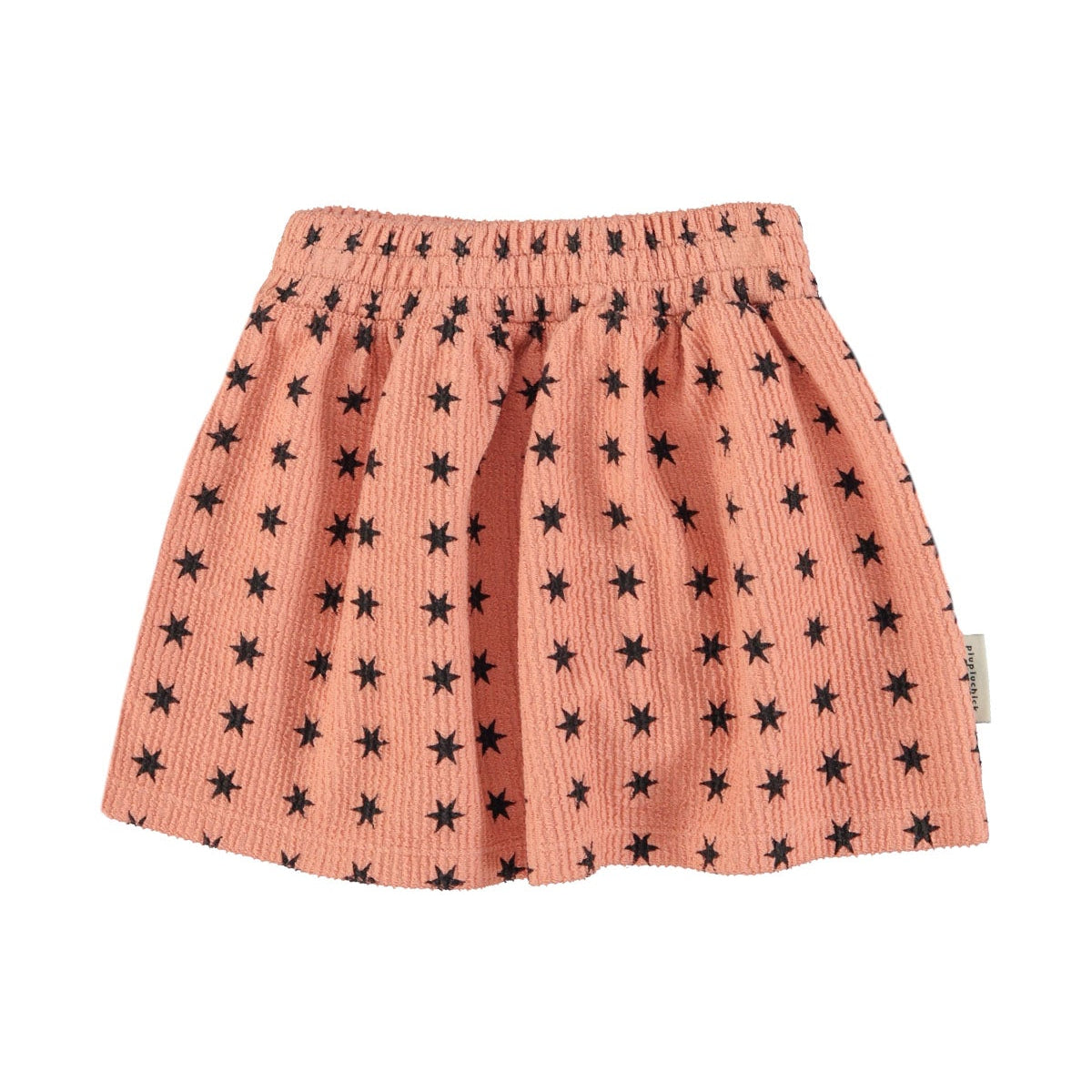 Short skirt – pink w/ black stars
