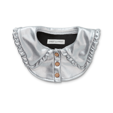 Silver Ruffle Collar
