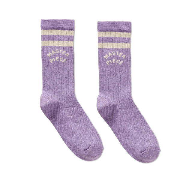 Socks Masterpiece Purple – crayon cloud