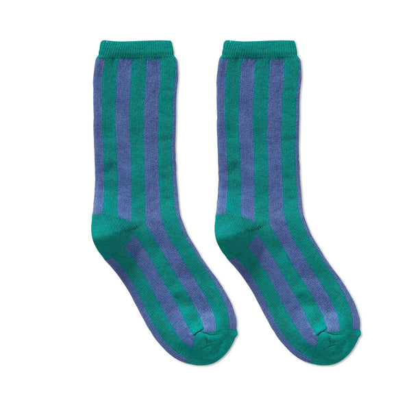 Socks Stripes – deep green