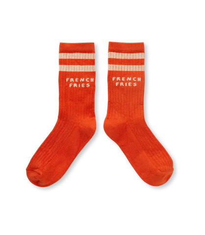 Sport Socks French Fries – grenadine