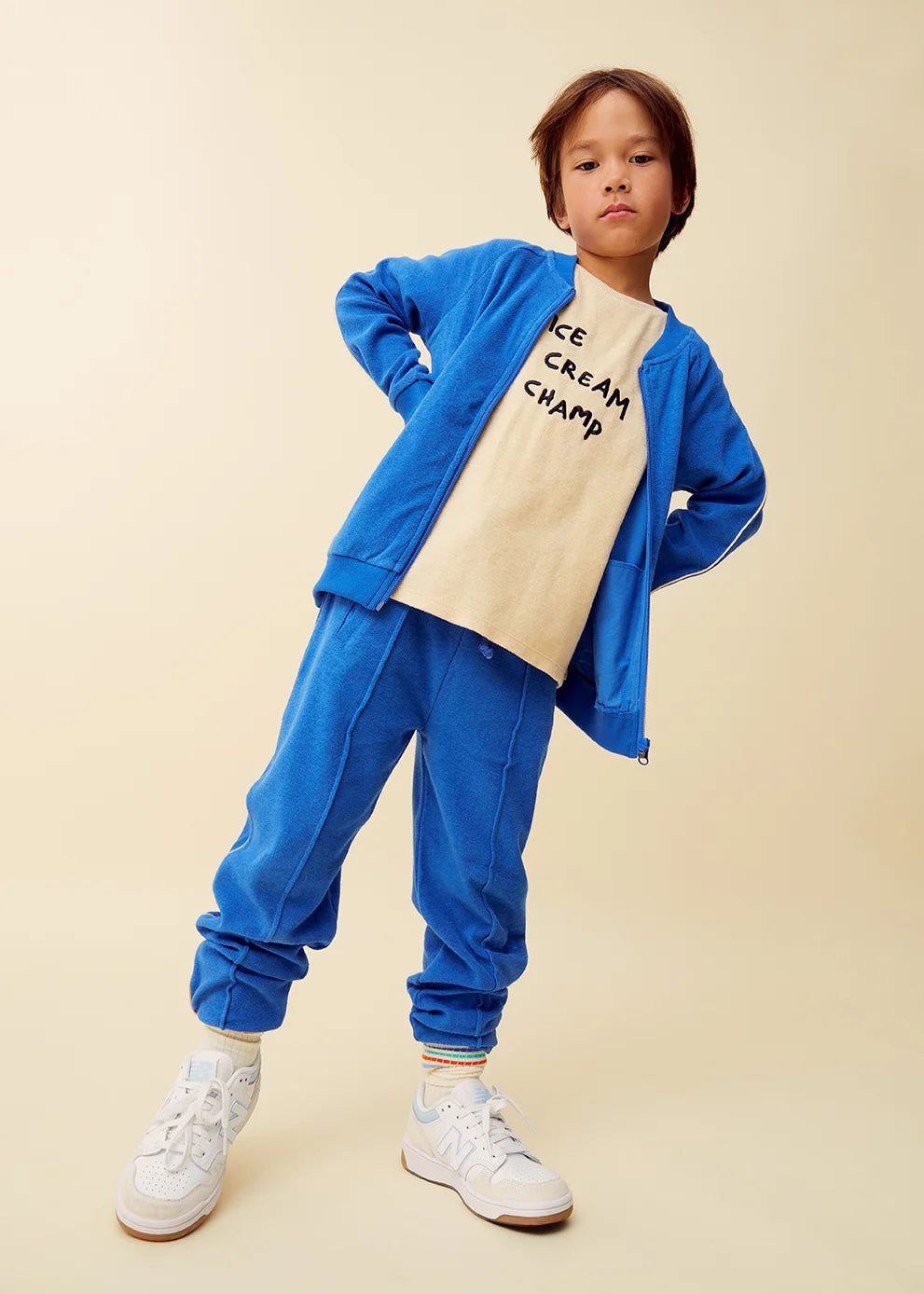 Terry Track Jacket – sports blue