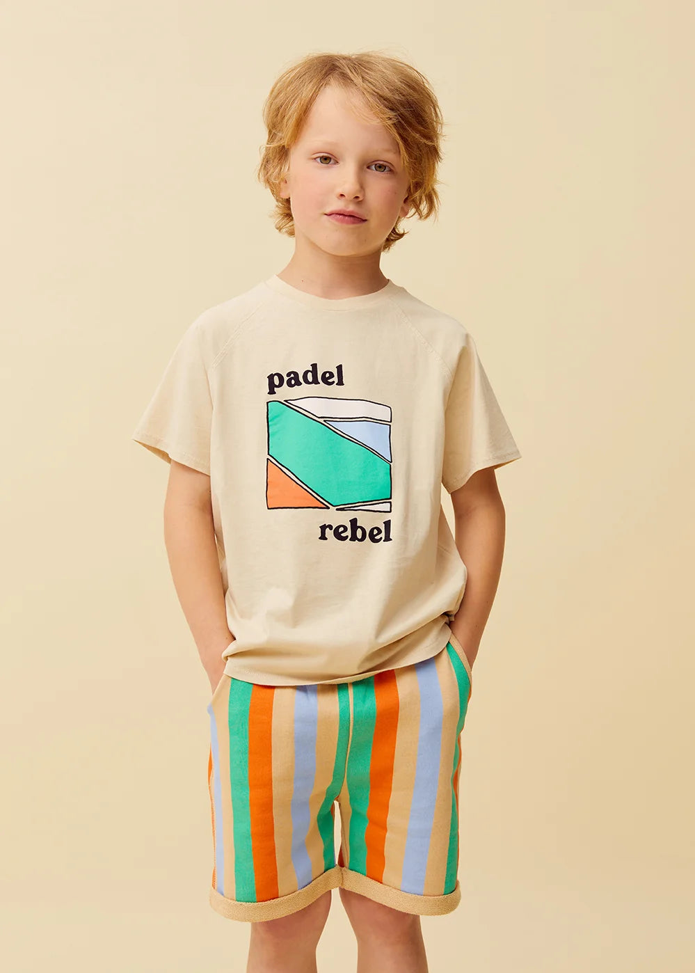 Raglan T-Shirt Padel Rebel – sesame