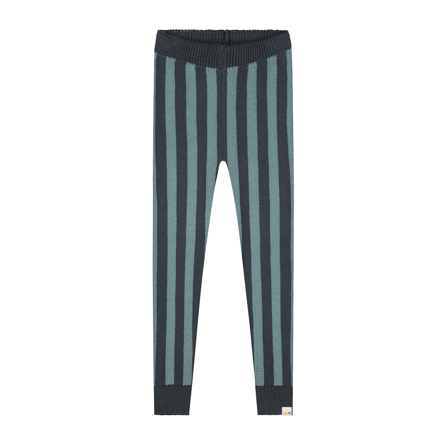 Stripes Knitted Leggings – blue monday