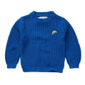 Sweater Cable Knit Blue – blueprint