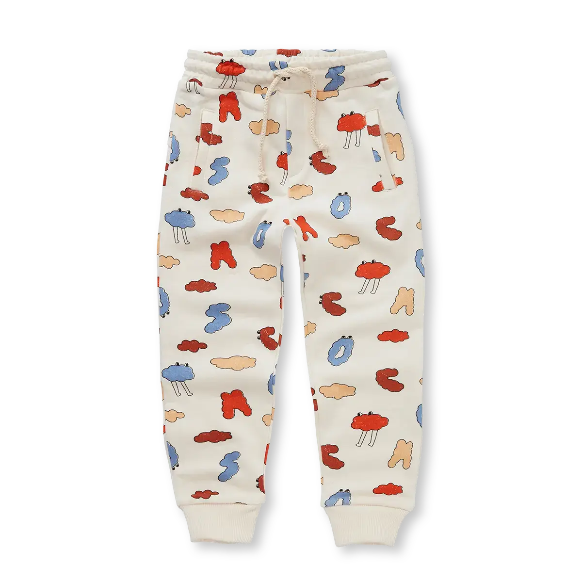 Sweatpants Cloud Man Multi Color – ivory