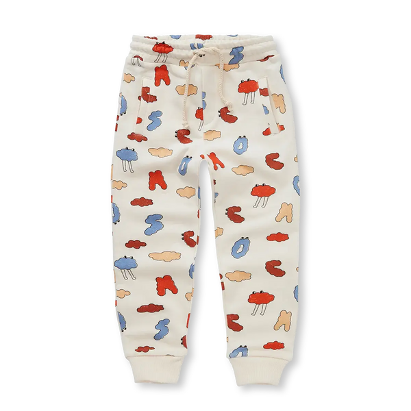 Sweatpants Cloud Man Multi Color – ivory