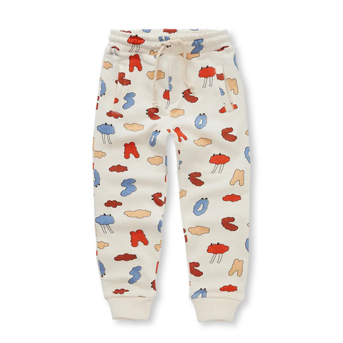 Sweatpants Cloud Man Multi Color – ivory