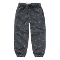 Sweatpants Painters Brush Print – washed black