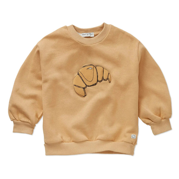 Sweatshirt Croissant – sand