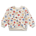 Sweatshirt Cloud Man Multi Color – ivory