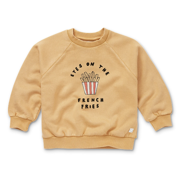 Sweatshirt French Fries – sand