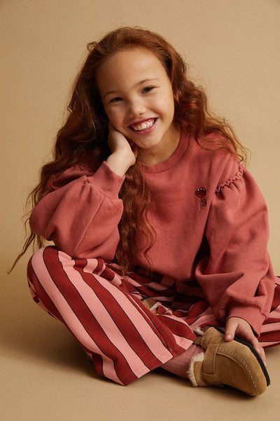 Sweatshirt Girls Puff Sleeves – palette