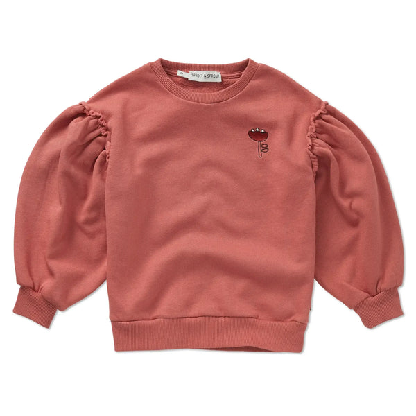 Sweatshirt Girls Puff Sleeves – palette