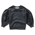 Sweatshirt Metallic – black