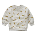 Sweatshirt Pencils Colour Print – grey melee