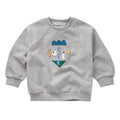 Sweatshirt Raglan Self Portrait – grey melee
