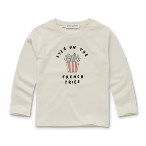 T-Shirt French Fries – ivory