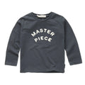 T-Shirt Longsleeve Master Piece – washed black