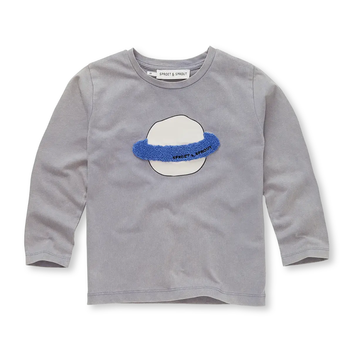 T-Shirt Saturn – stone grey