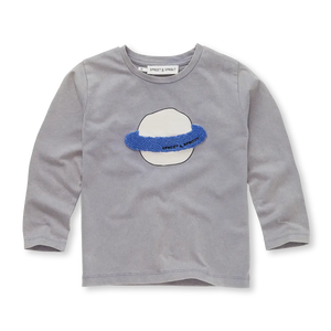 T-Shirt Saturn – stone grey