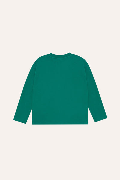 Smiling Face T-Shirt – green