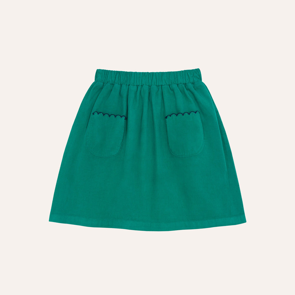 Corduroy Skirt – green