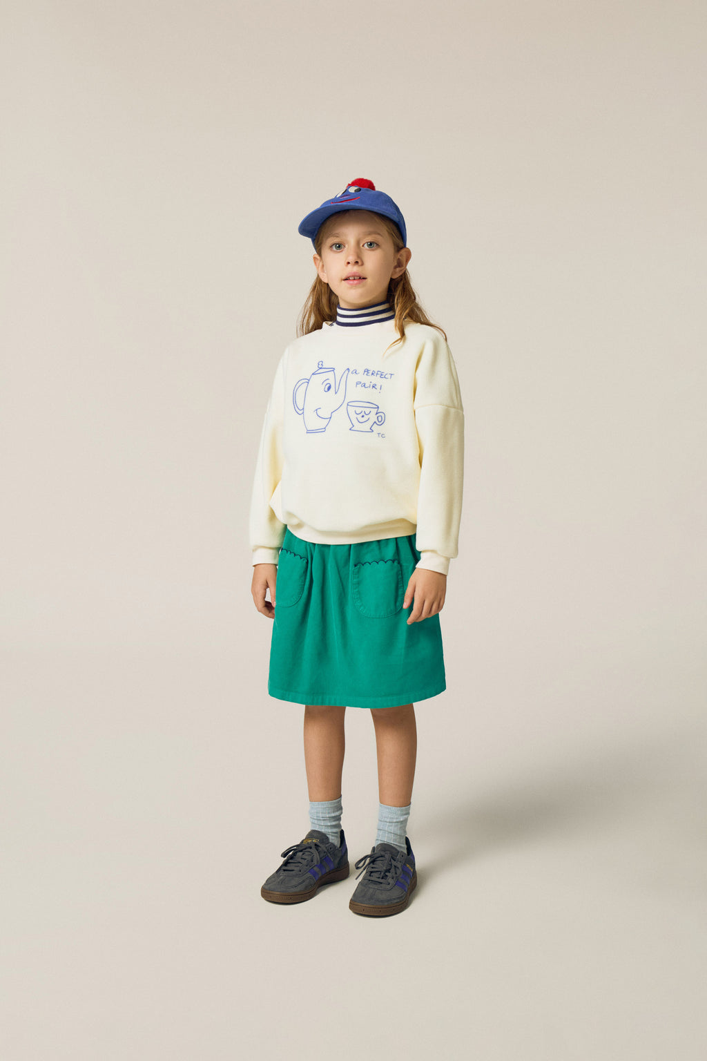 Corduroy Skirt – green