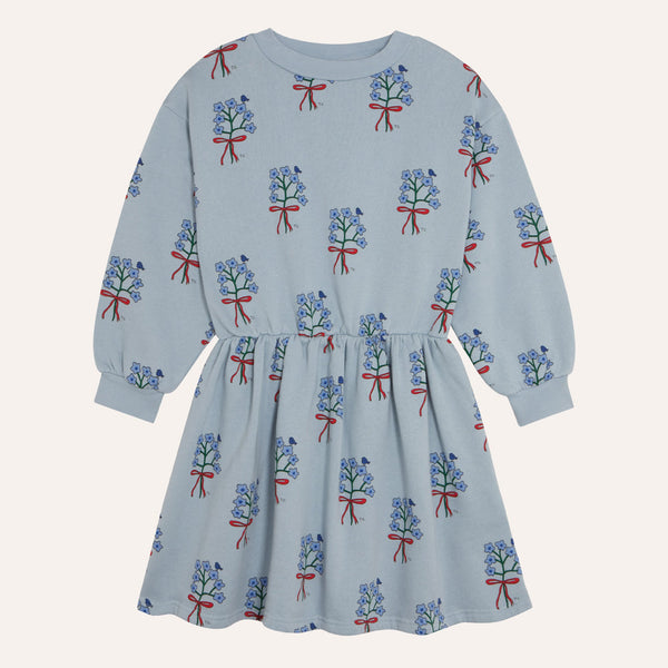 Bouquets Light Blue Dress – light blue