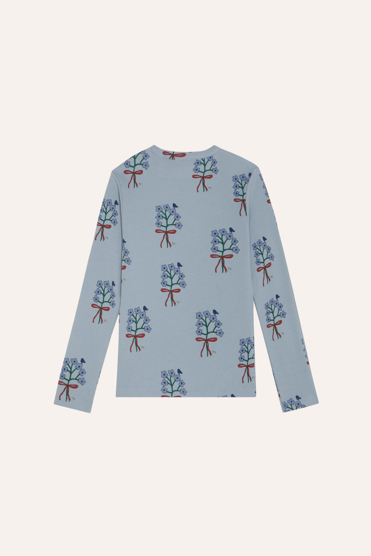 Bouquet T-Shirt – light blue